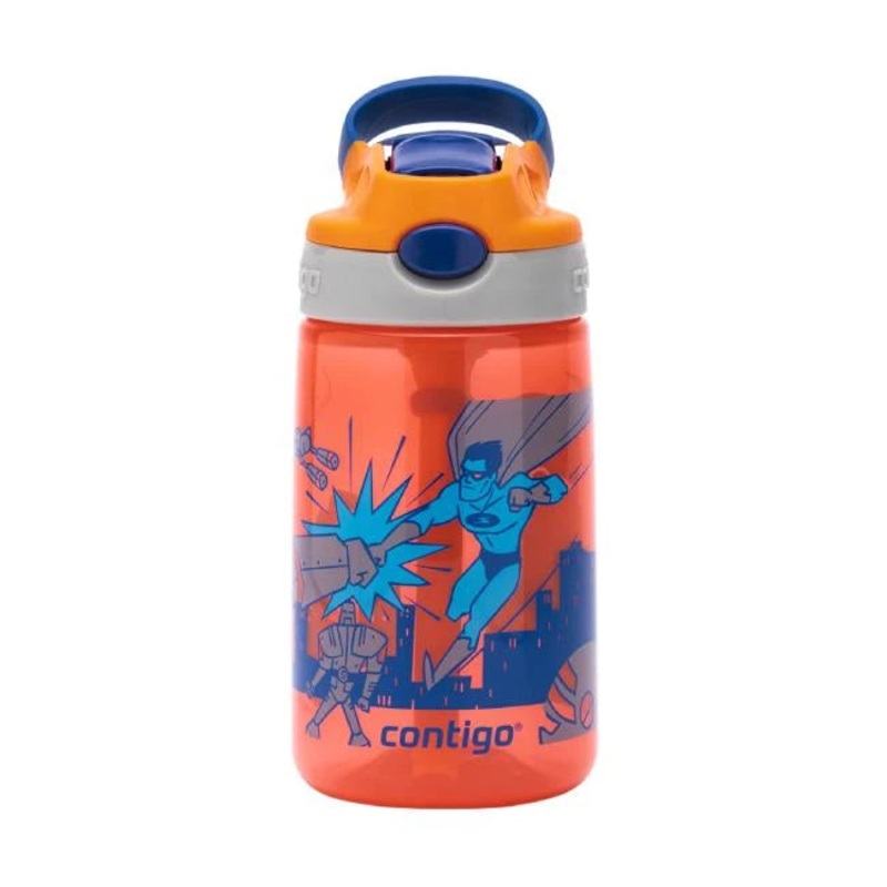 Contigo Autoseal Kids Gizmo Flip 420 ml, Necturine With Superhero