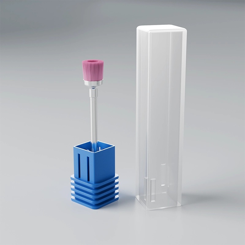 E-File Bit Dusting Brush – Pink