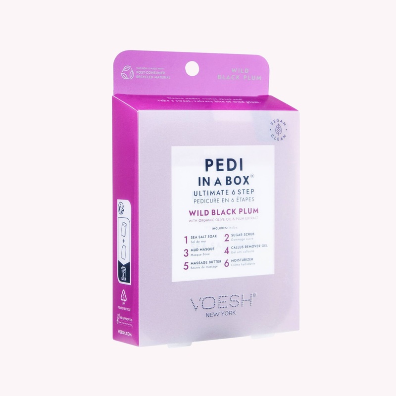Pedi in a Box Ultimate 6 Step – Wild Black Plum