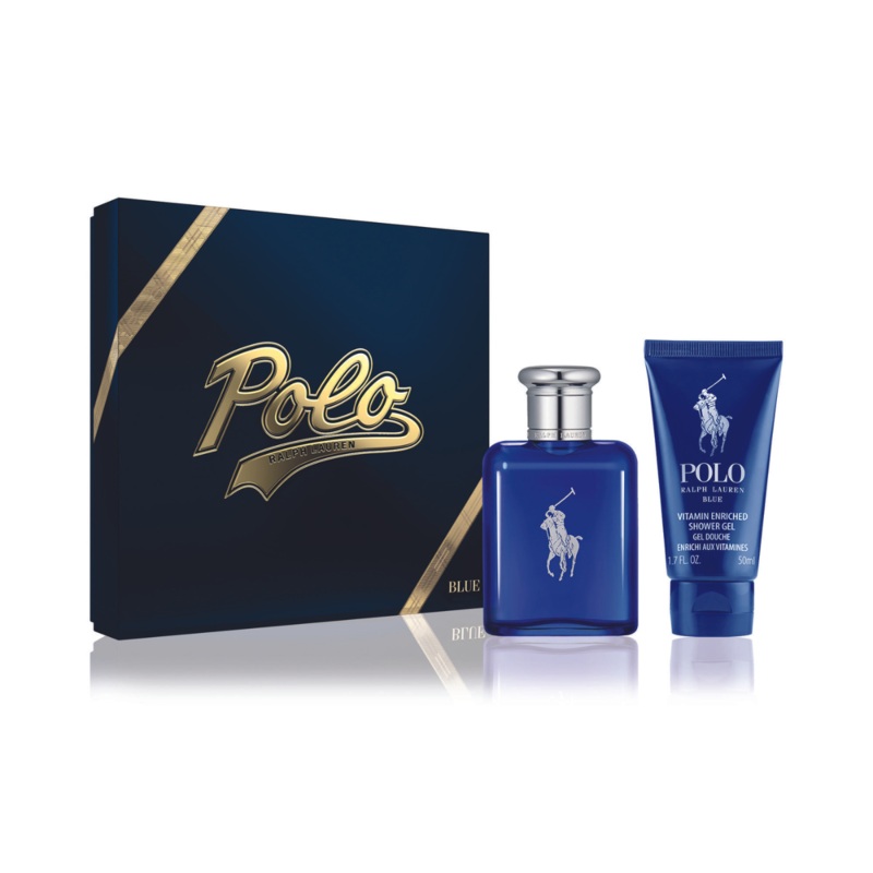 Ralph Lauren Polo Blue Eau de toilette Gift Set.