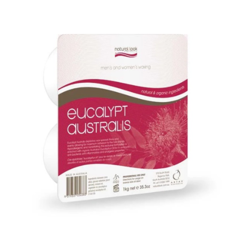NATURAL LOOK EUCALYPT AUSTRALIS SOLID WAX 1KG