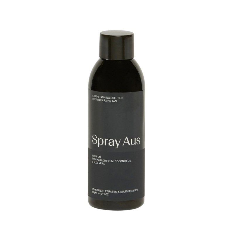 SPRAY AUS PROFESSIONAL TANNING SOLUTION DEEP DARK RAPID TAN 125ML