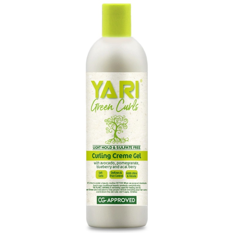Yari Green Curls Light Hold Curling Cream Gel 355ml