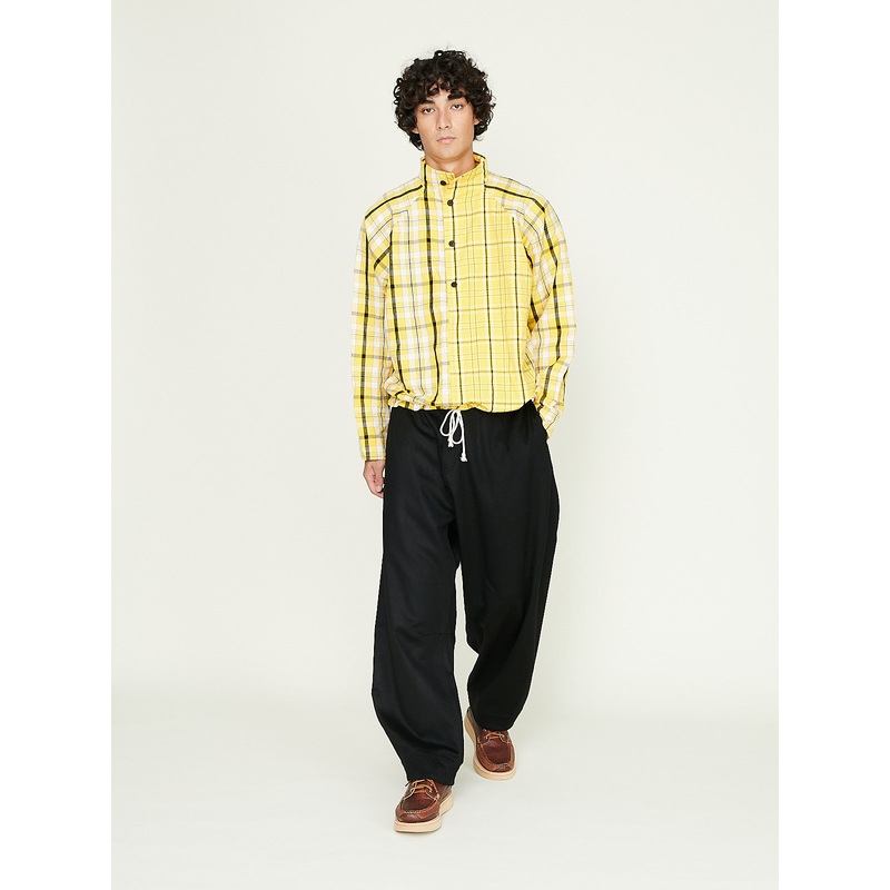 Htten Shirt in Yellow Mixed Cloths