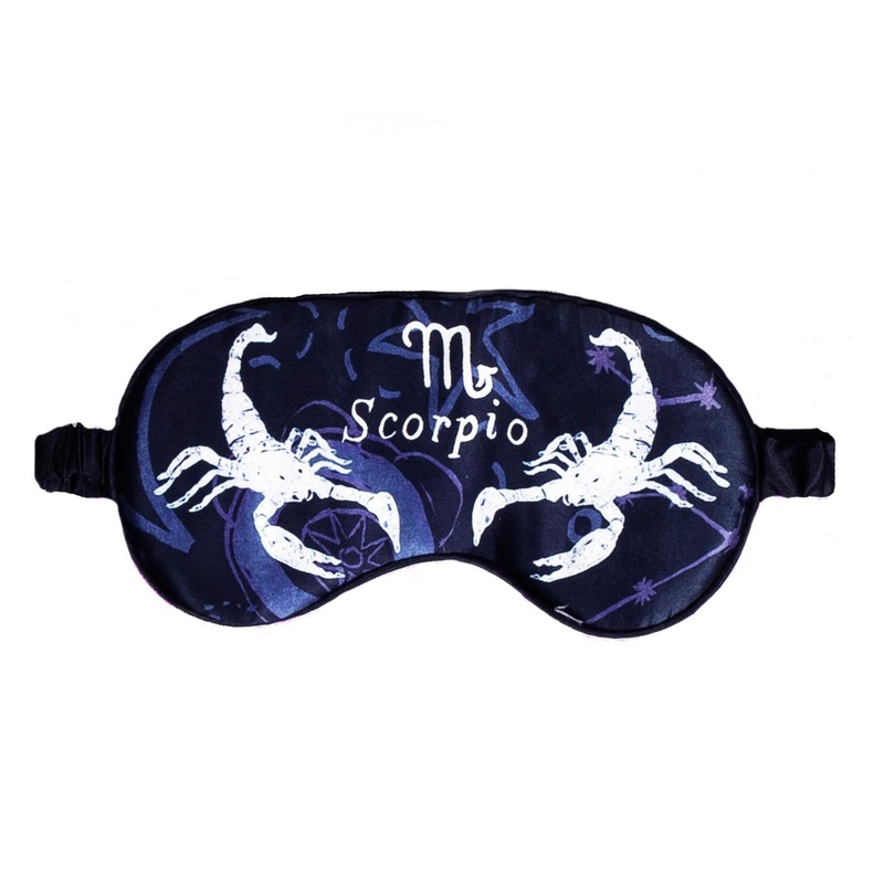 Jessica Russell Flint Scorpio Silk Eye Mask