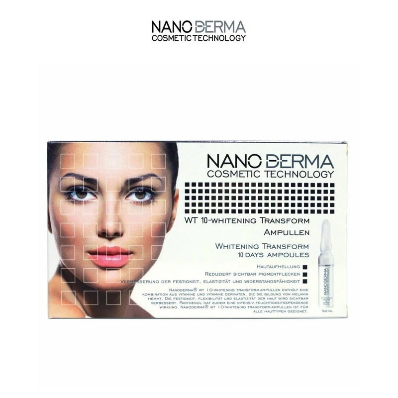NanoDerma Whitening Transform Amp 10 Pcs