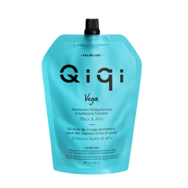 QIQI PERMANENT STRAIGHTENING & SOFTENING SOLUTION THICK & COARSE 150G*CLEARANCE