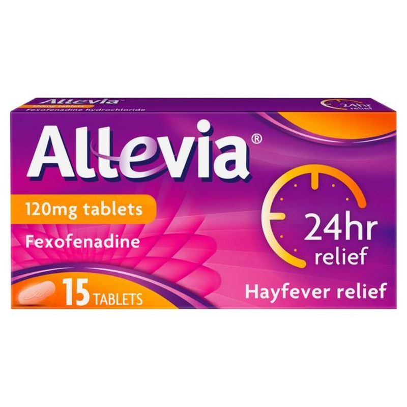 Allevia – Fexofenadine 120mg 15 tablets