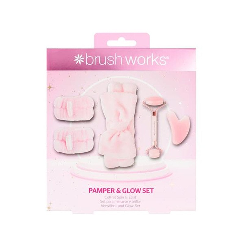 Brushworks Pamper & Glow Gift Set