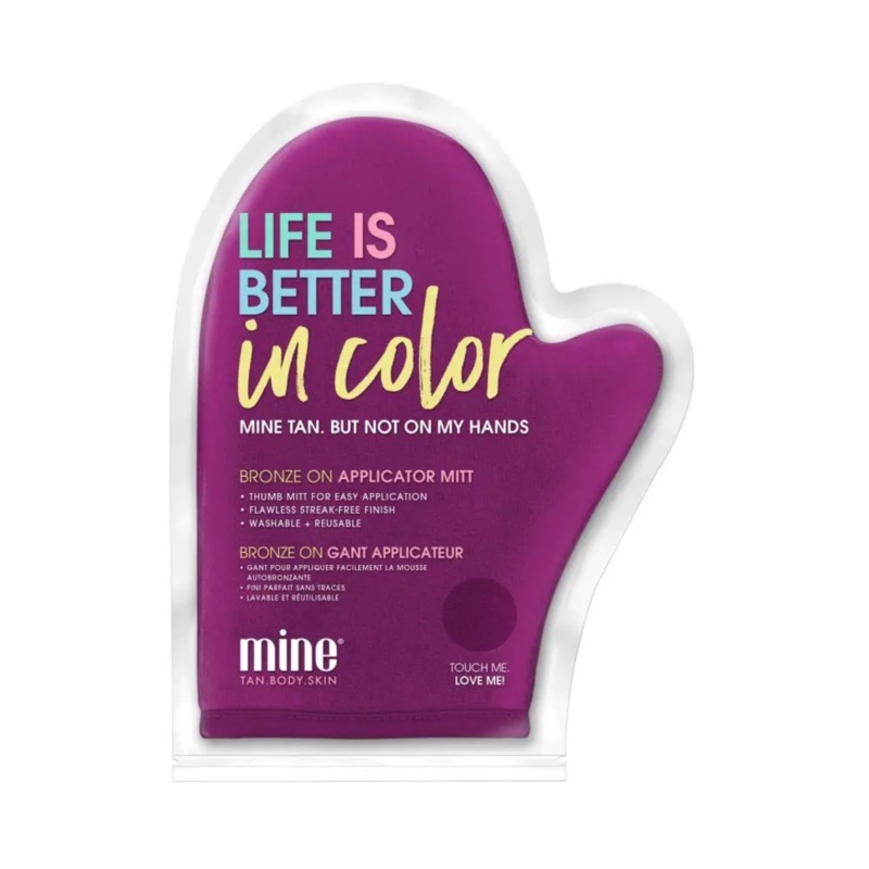 MINETAN BRONZE ON APPLICATOR MITT