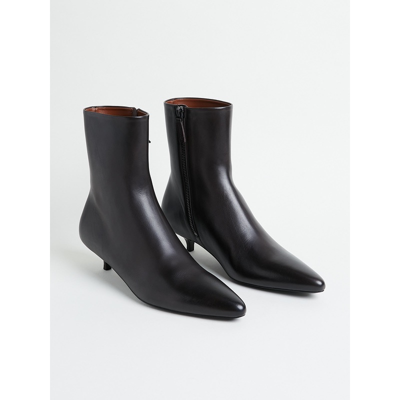 Women’s Longiforma Tronchetto in Dark Brown