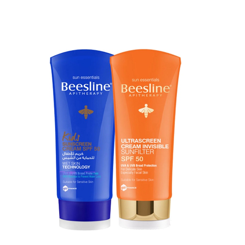 Beesline – Sun Essentials Apitherapy Kids Sunscreen & Ultrascreen Invisible Discounted Kit