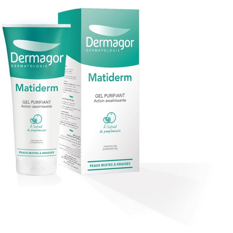 Dermagor Matiderm Purifying Cleansing Gel 200ml