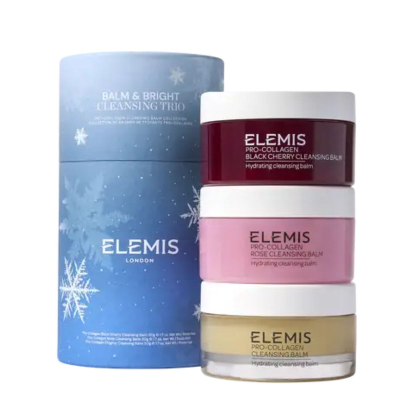 Elemis Balm & Bright Cleansing Trio- Pro Collagen