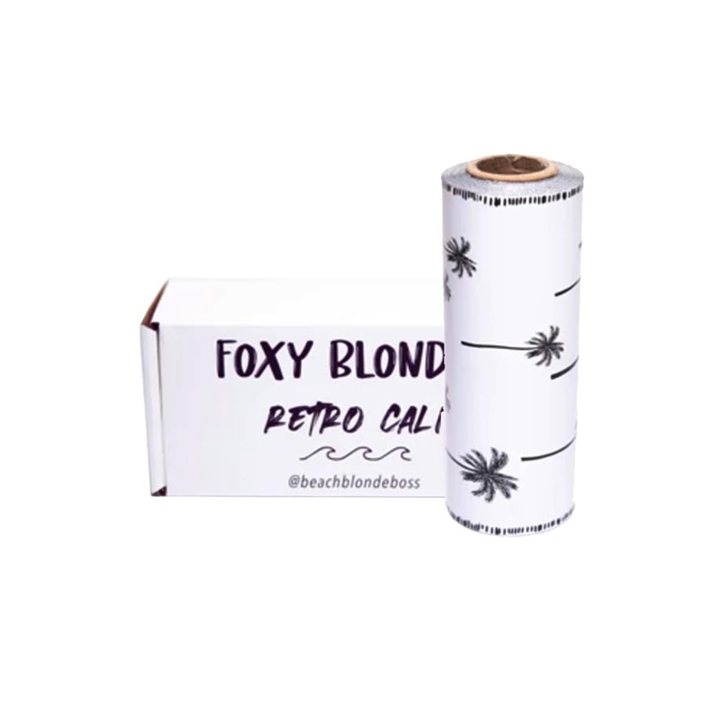 FOXY BLONDES RETRO CALI FOIL – 100M ROLL *CLEARANCE*