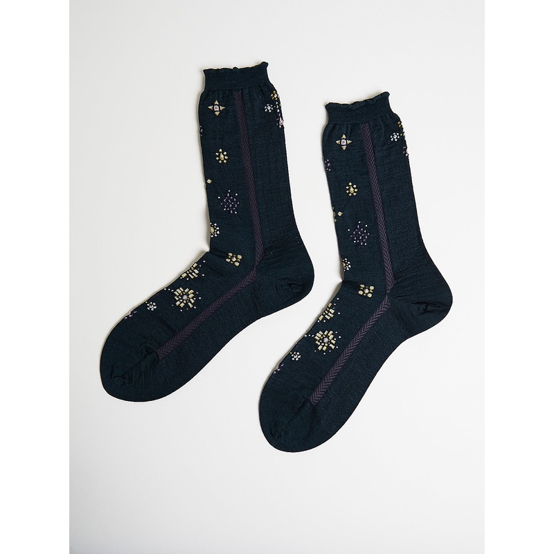 Like A Jewelry Socks in Dark Green