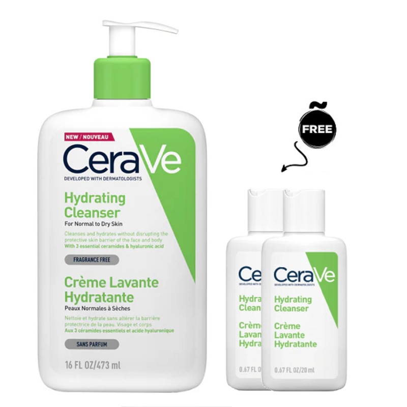Cerave – Hydrating Cleanser For Normal To Dry Skin
