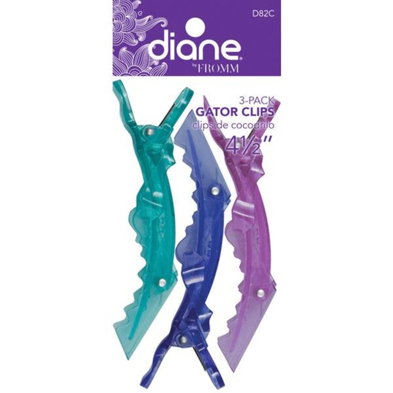 Diane — Gator clips 4.5″ – 3/pack