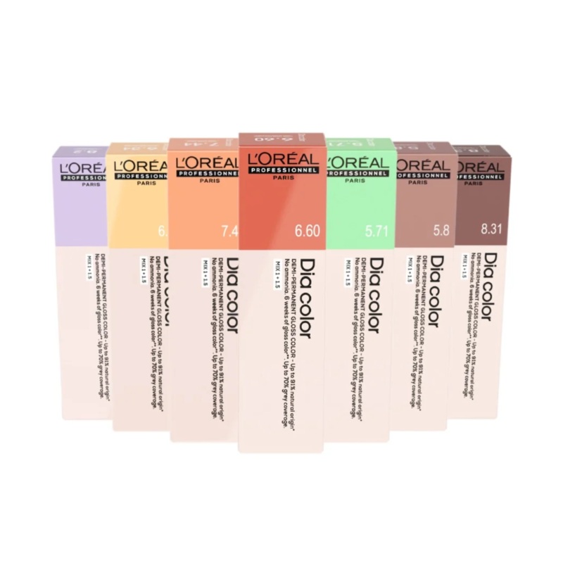 L’OREAL Dia Color Demi-Permanent Gloss Color 60ml | Various Colours