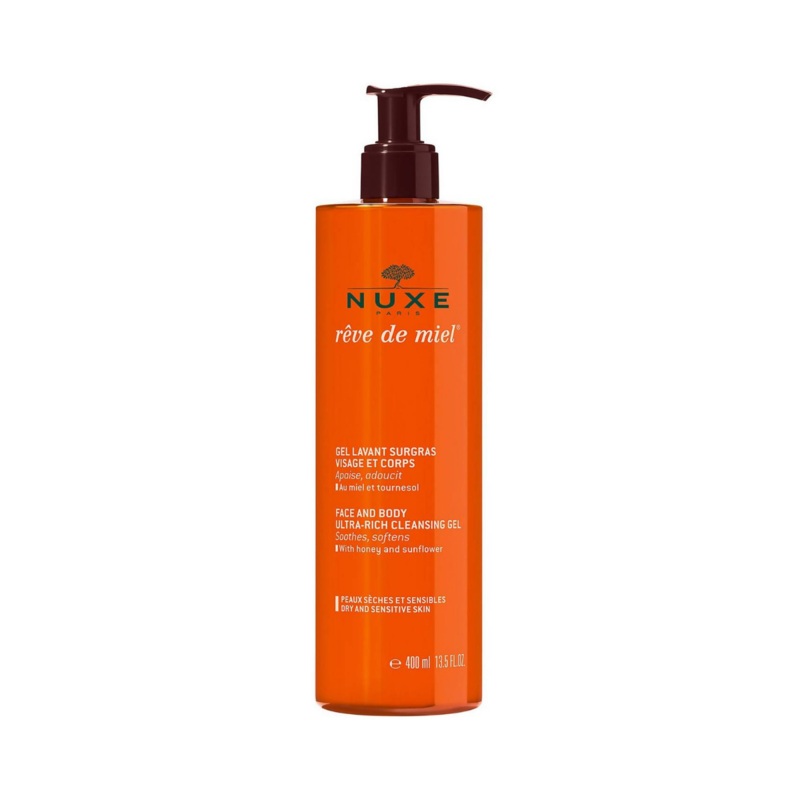Nuxe – Rve de Miel Face and Body Ultra Rich Cleansing Gel 400ml
