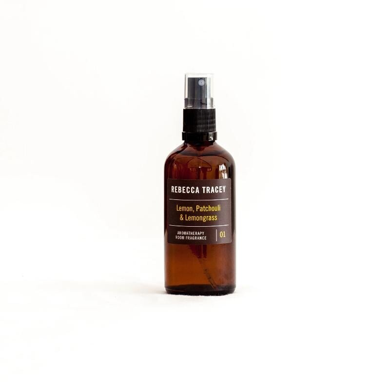 Raumspray in der Duftkombination Zitrone, Patschuli & Zitronengras