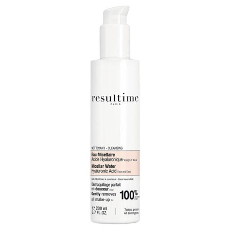 Resultime – Micellar Cleansing Water Hyaluronic Acid Face And Eyes