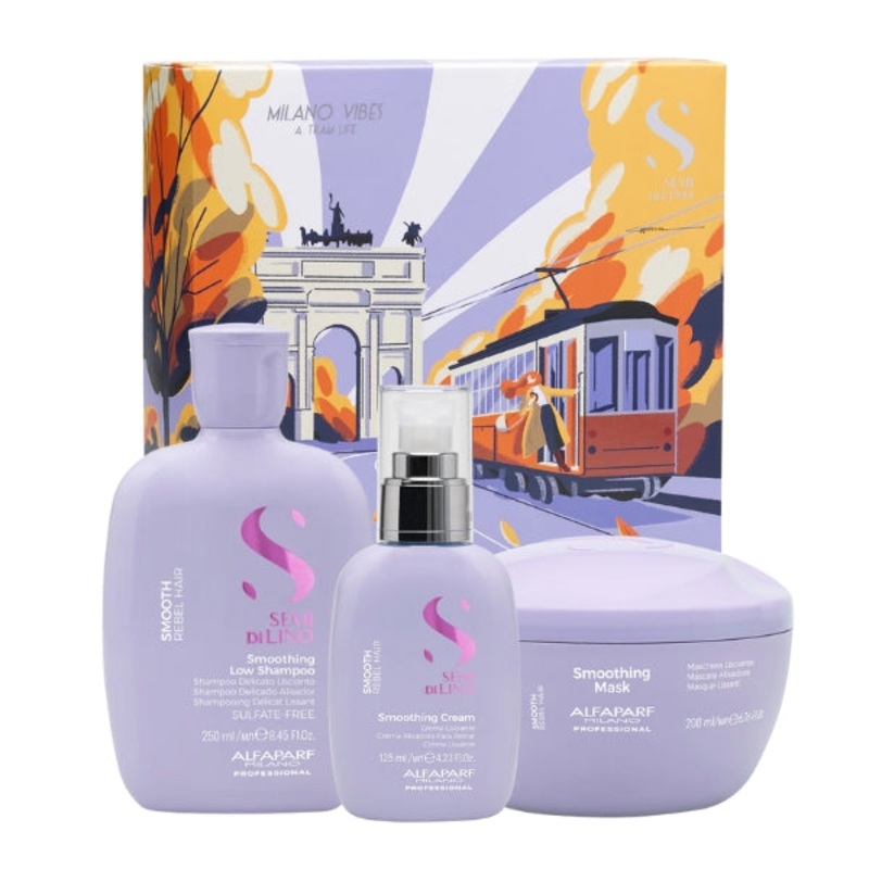 Alfaparf Semi Di Lino Smooth Gift Set