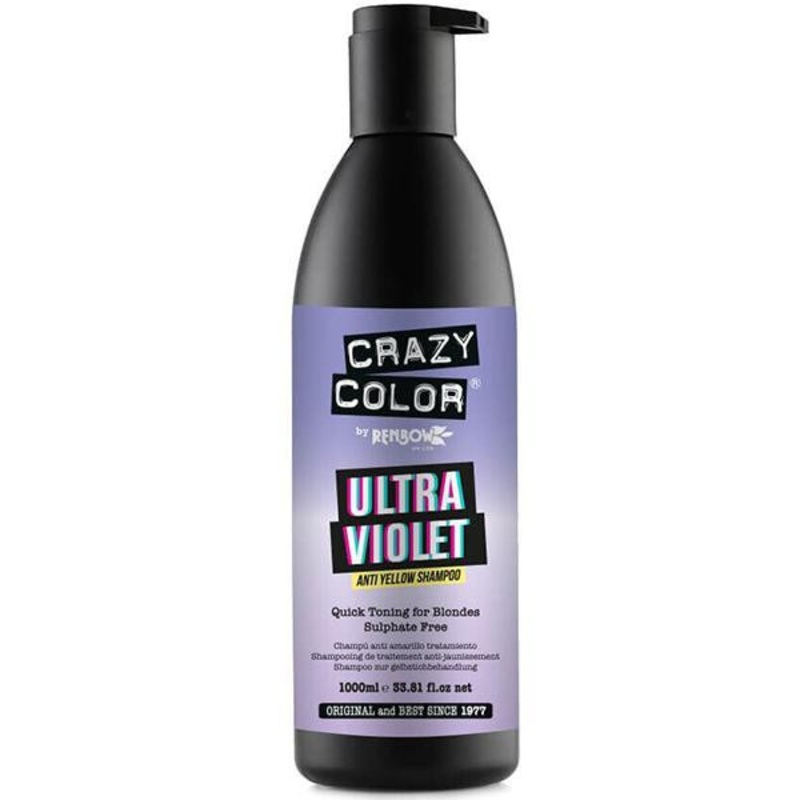 Crazy Color — Ultra Violet Anti-Yellow Shampoo 33.8oz