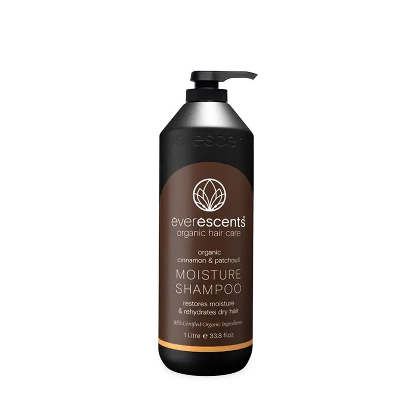 Everescents Organic Cinnamon & Patchouli Moisture Shampoo – 1 Litre