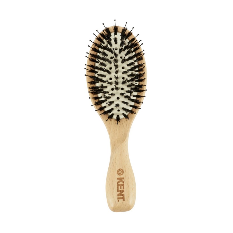 Kent PURE FLOW VENTED OVAL CUSHION BRISTLE NYLON MIX HAIRBRUSH LPF1
