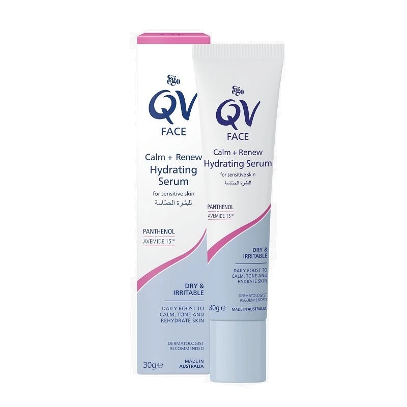 QV Face Calm + Renew Hydrating Serum For Sensitive Skin 30g