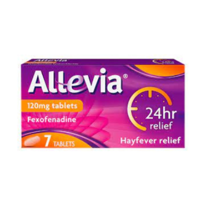 Allevia – Fexofenadine 120mg 7 tablets