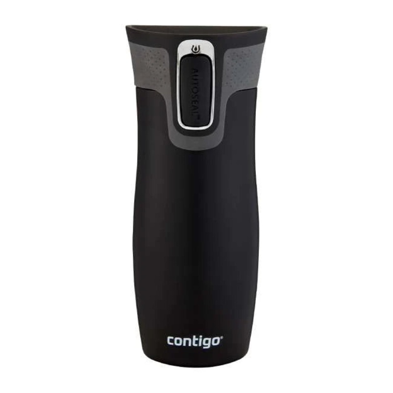 Contigo Autoseal West Loop Vacuum Insulated Stainless Steel Travel Mug 470 ml, Black