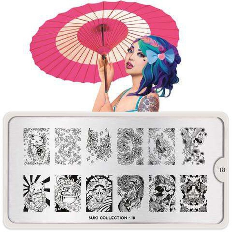 Moyou London Stamping Plate – Suki 18