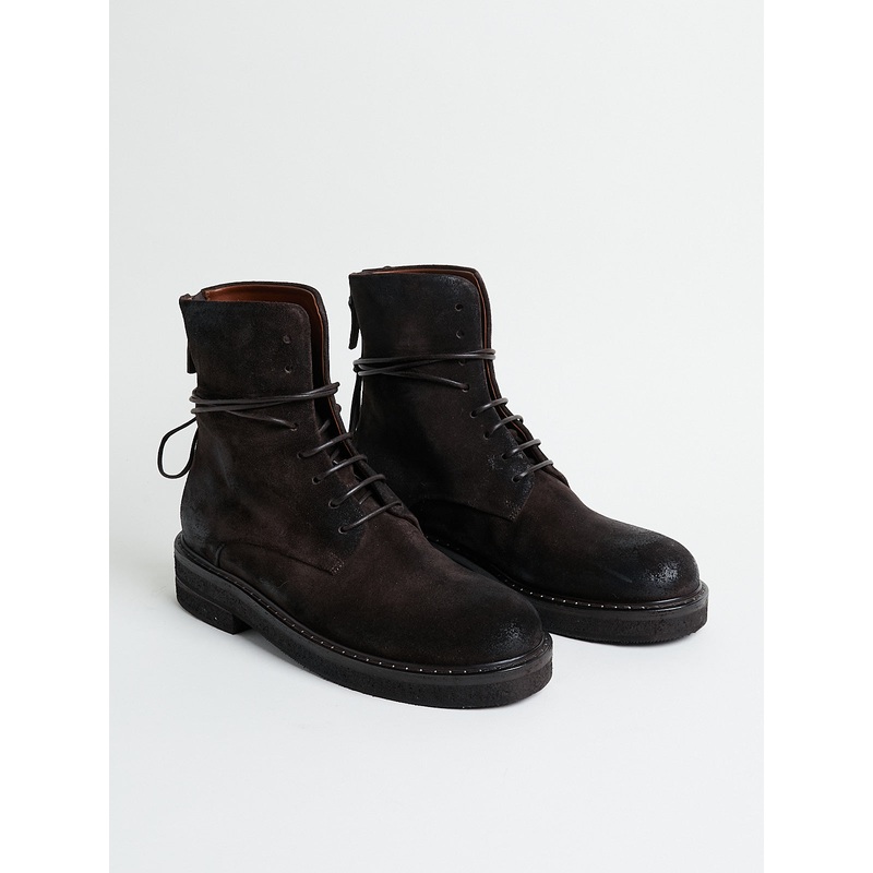 Women’s Parrucca Anfibio Zip in Dark Brown