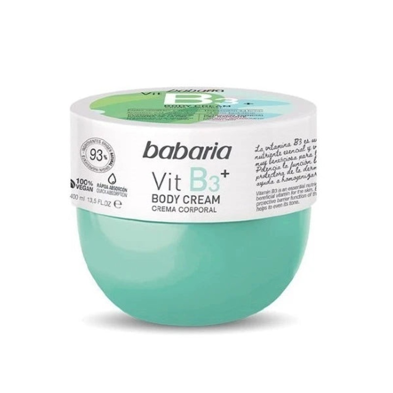 Babaria Vitamin B3 Body Cream 400ml
