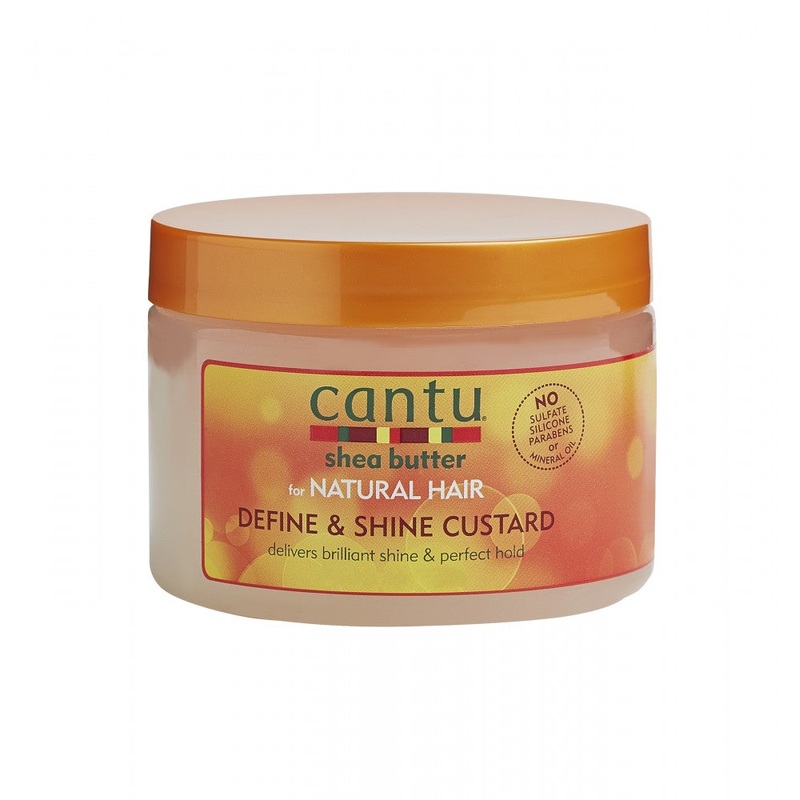 Cantu Shea Butter Natural Define & Shine Custard 12oz