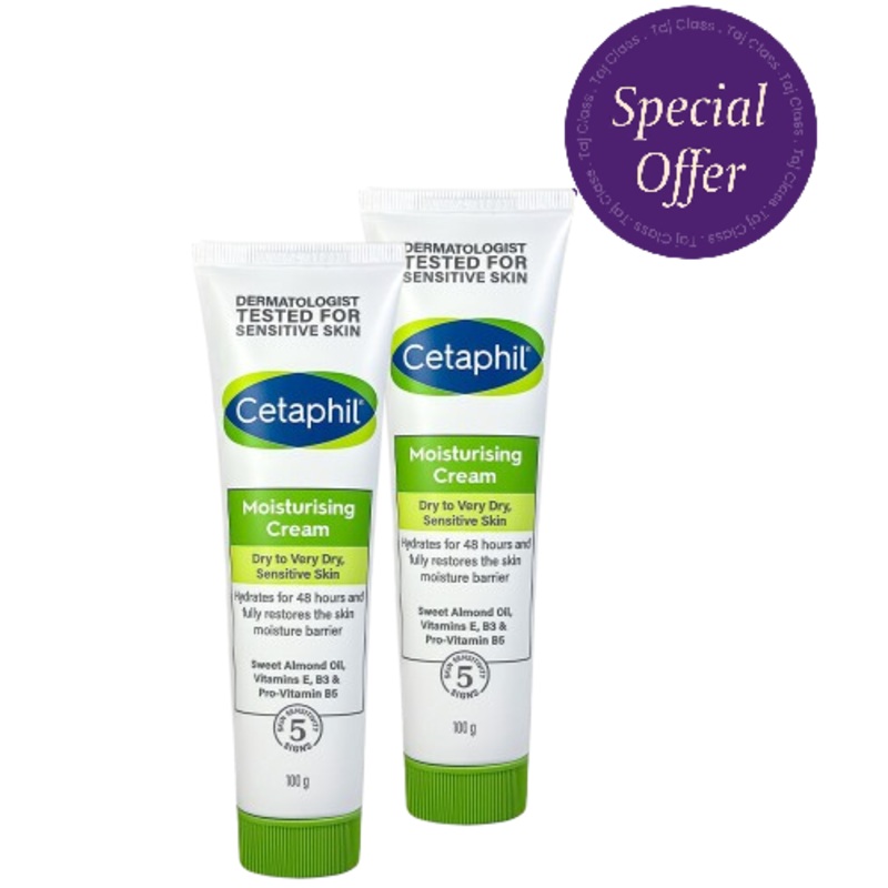 Cetaphil Moisturizing Cream  100g Twin Pack