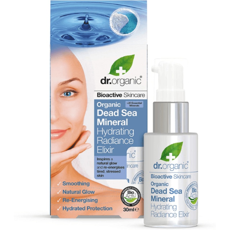 Dr. Organic – Organic Dead Sea Mineral Hydrating Radiance Elixir