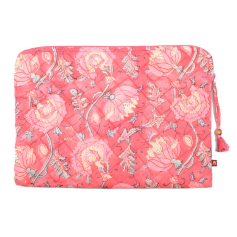Large Laptop Sleeve – Peony Blooms