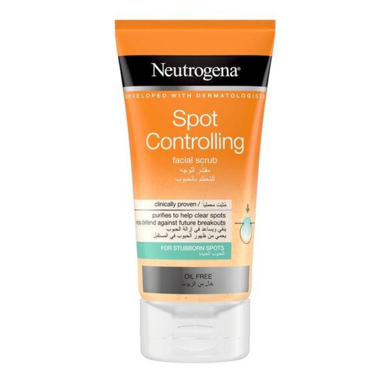 Neutrogena – Spot Controlling Facial Scrub Oil Free