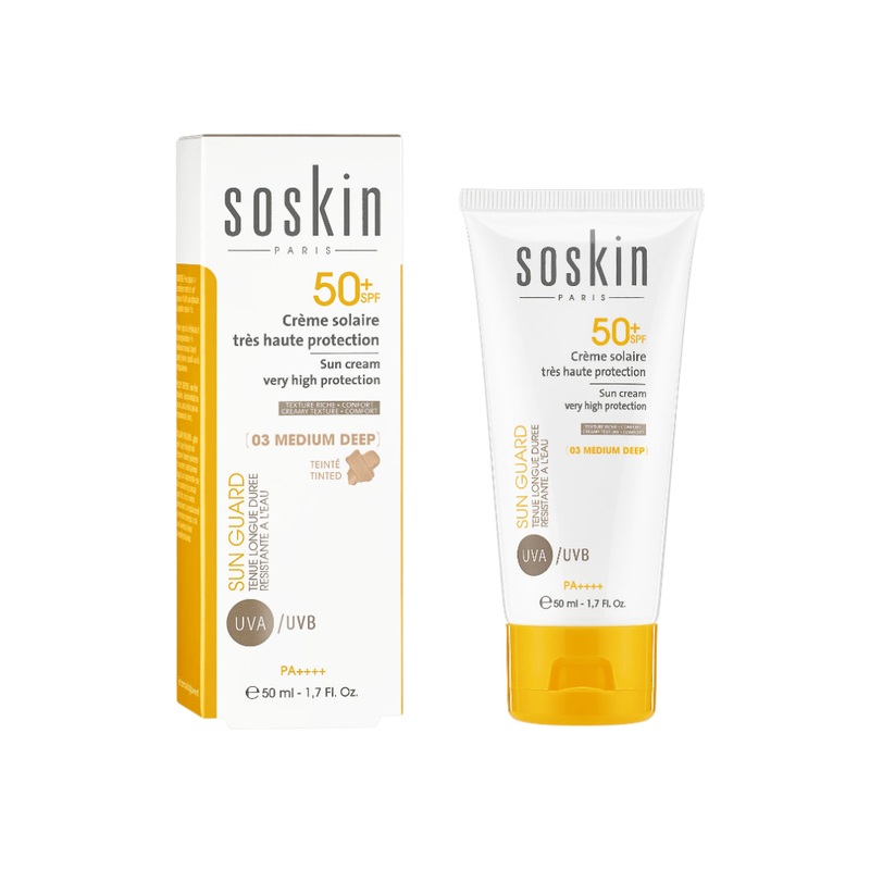 Soskin Spf50+ Tinted Cream 50ml (03)