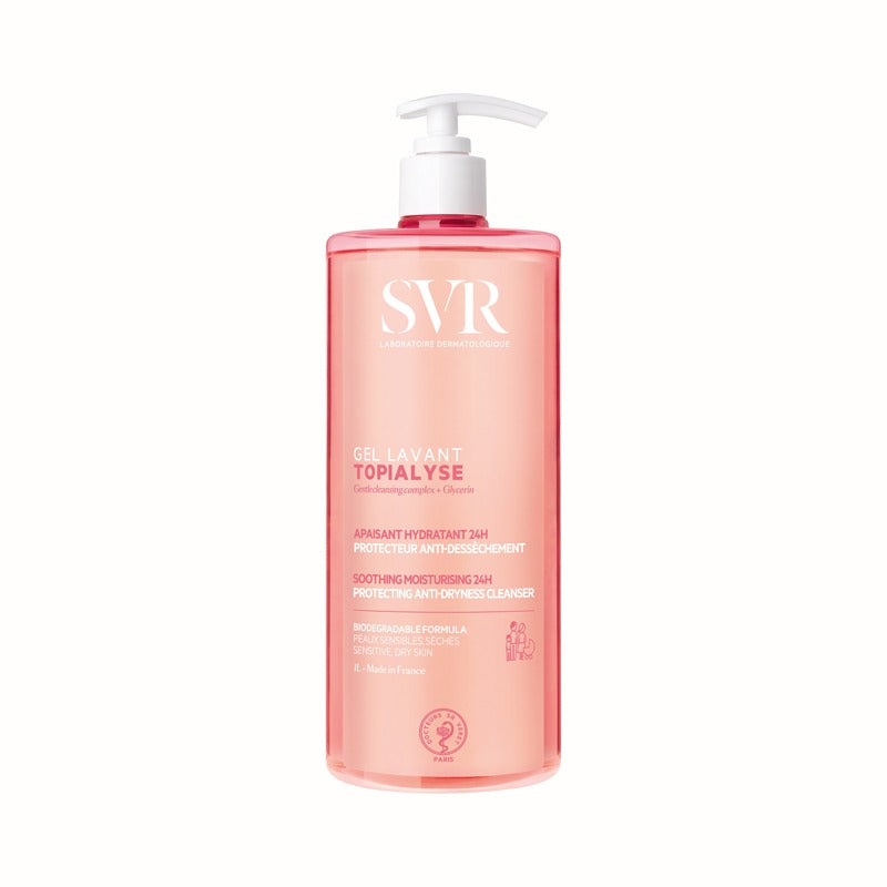 SVR Topialyse Soothing Cleansing Gel 1L