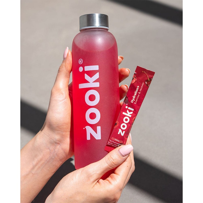 Zooki Glass Water Bottle Free Gift