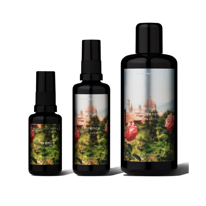 Florence – Rose Neroli Deodorant Spray