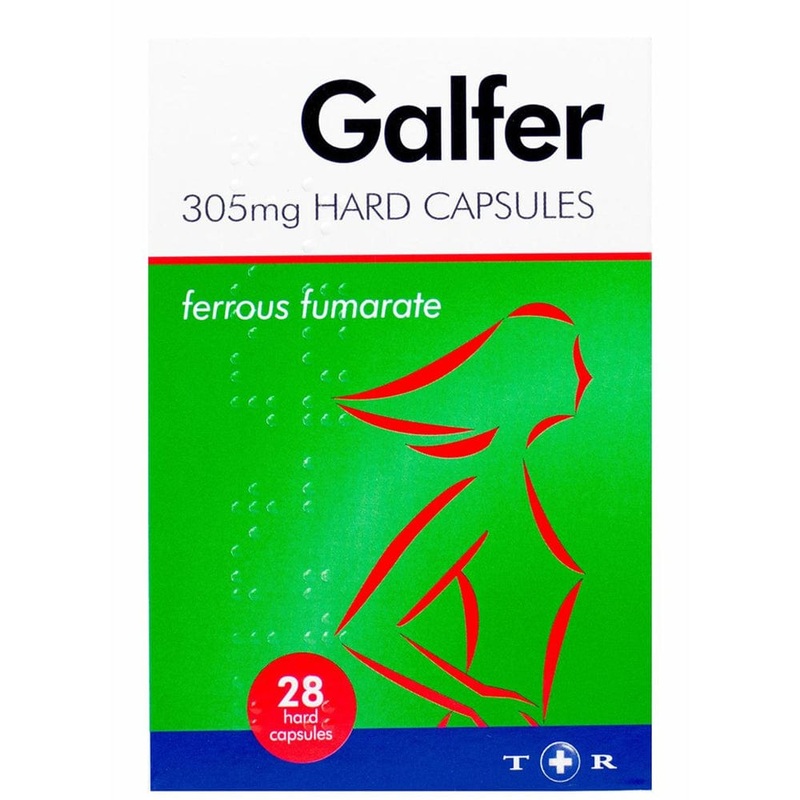 Galfer 305mg 28 Capsules