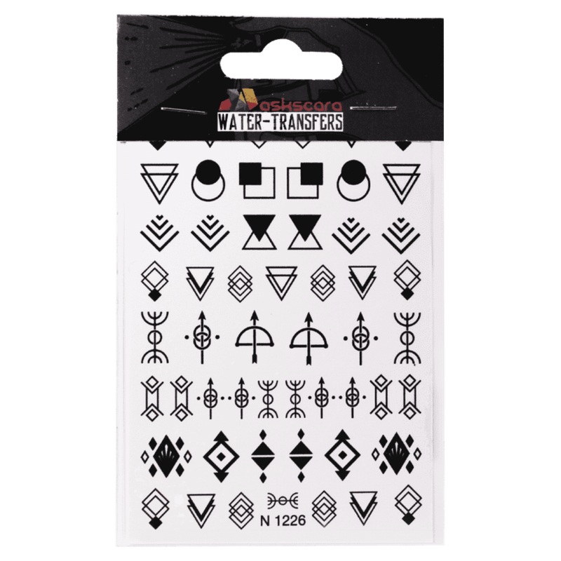 Geometric Patterns Water Transfer – 1226