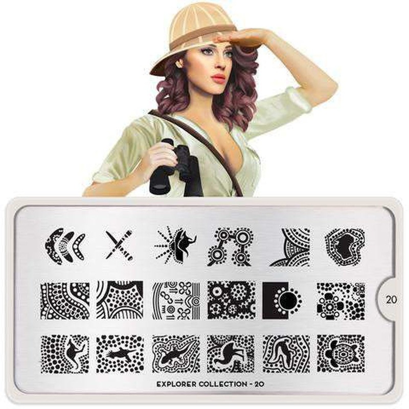 Moyou London Stamping Plate – Explorer 20