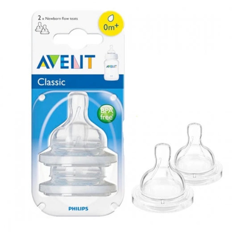 Philips Avant Classic Nipple, Pack of 2+ 0m
