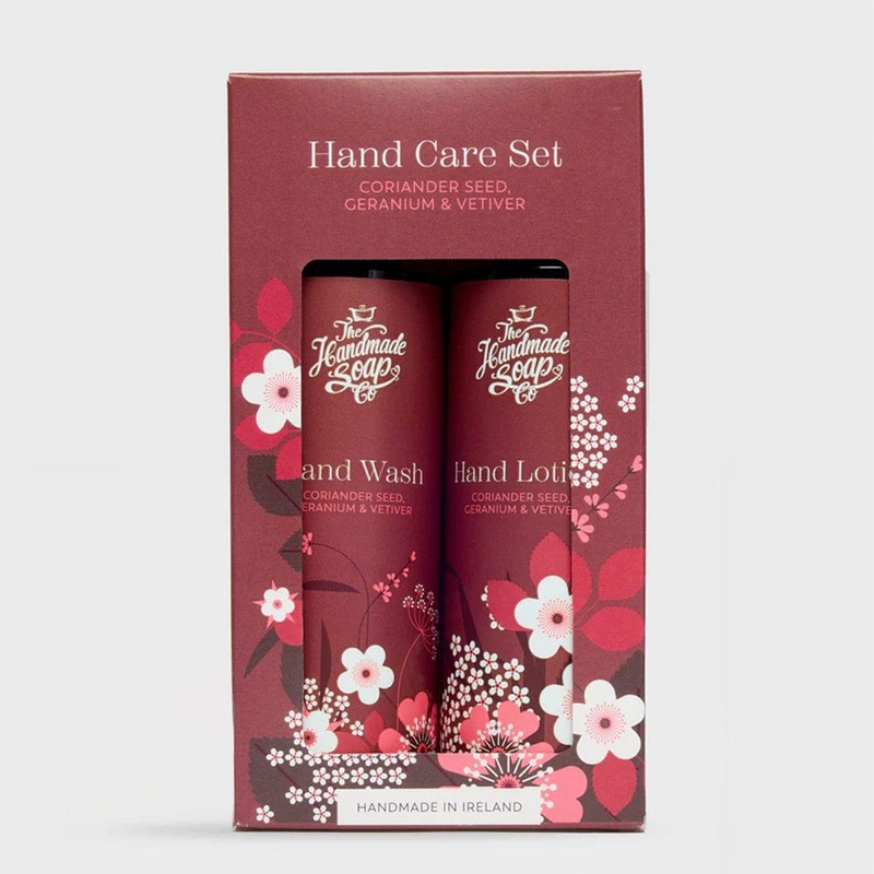 The Handmade Soap Company Hand Care Set – Coriander Seed Geranium & Vetiver